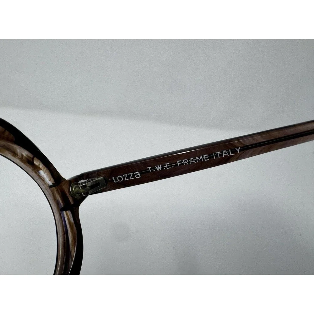 Visorette Lozza Italy Vintage Eyeglass Frames Pink Brown Fade NOS 52-20-145